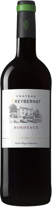 Вино "Chateau Freybernat", Bordeaux AOC Rouge 2016 750 мл