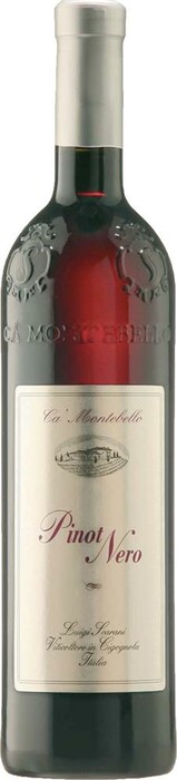 Вино Ca' Montebello, Pinot Nero, Provincia di Pavia IGT 2019 750 мл