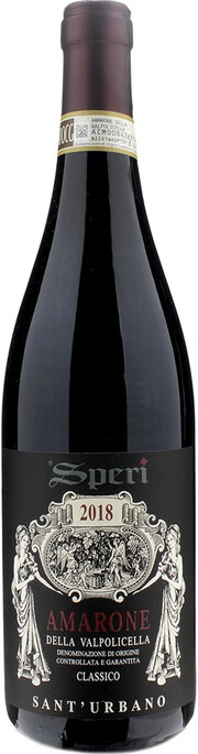 Вино Speri, "Sant'Urbano" Amarone della Valpolicella Classico DOCG 2018 750 мл