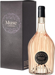 Вино "Muse de Miraval" Rose, Cotes de Provence AOC, gift box