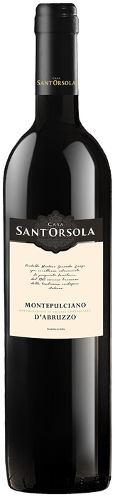 Вино Fratelli Martini, "Sant'Orsola" Montepulciano d'Abruzzo DOC