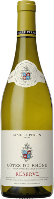 Вино Famille Perrin, "Reserve" Cotes du Rhone AOC Blanc 2020 750 мл