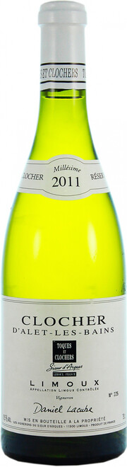 Вино Toques et Clochers, "Clocher d‘Alet-les-Bains", Limoux AOC