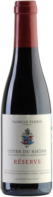 Вино Famille Perrin, "Reserve" Cotes du Rhone AOC Rouge 2020 380 мл