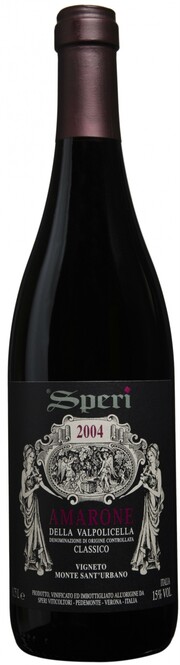 Вино Speri, "Monte Sant'Urbano" Amarone della Valpolicella Classico DOCG 2004 750 мл