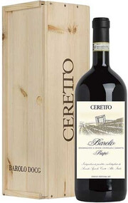 Вино Ceretto, Barolo "Prapo" DOCG, wooden box 2016 1500 мл