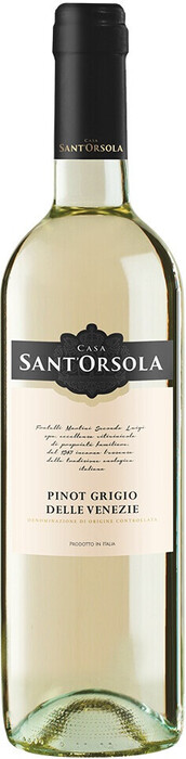 Вино Fratelli Martini, "Sant'Orsola" Pinot Grigio delle Venezie DOC 2022 750 мл