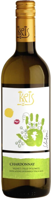 Вино Kris, Chardonnay, Vigneti delle Dolomiti IGT 750 мл