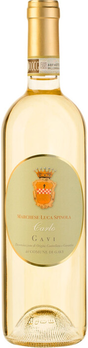 Вино Marchese Luca Spinola, "Carlo", Gavi del Comune di Gavi DOCG 2021 750 мл