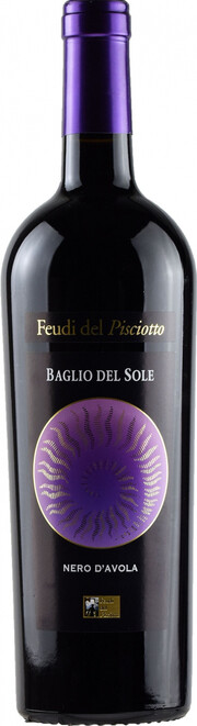 Вино Feudi del Pisciotto, "Baglio del Sole" Nero d'Avola, Sicilia IGT