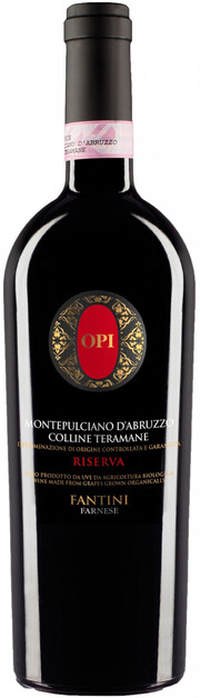 Вино Fantini, "Opi" Montepulciano d'Abruzzo Colline Teramane DOCG Riserva