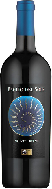 Вино Feudi del Pisciotto, "Baglio del Sole" Merlot-Syrah, Sicilia IGT