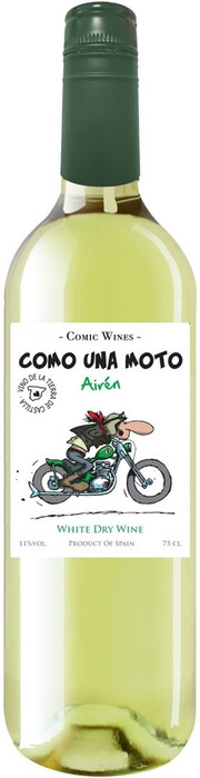 Вино "Como Una Moto" Airen Dry