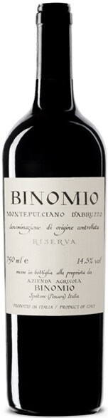 Вино Binomio, Montepulciano d'Abruzzo DOC Riserva