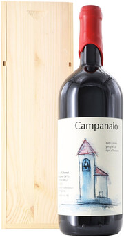 Вино Podere Monastero, "Campanaio", Toscana IGT, wooden box 2021 1500 мл