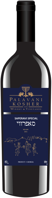 Вино Palavani, Saperavi Special Kosher