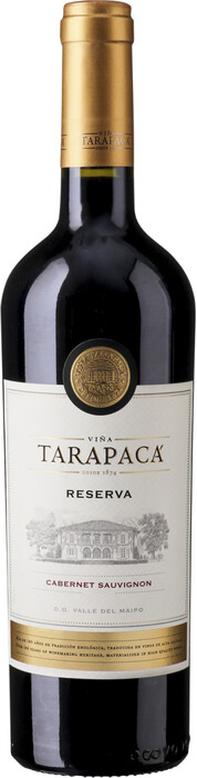 Вино Tarapaca, "Reserva" Cabernet Sauvignon 2021 750 мл