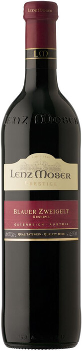 Вино Lenz Moser, "Prestige" Blauer Zweigelt Reserve 750 мл