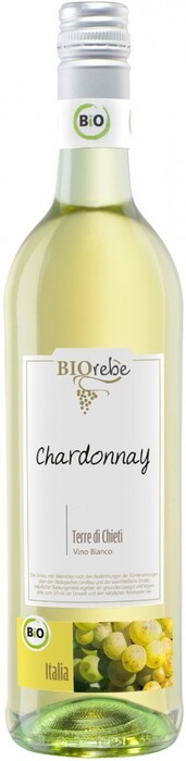 Вино "BIOrebe" Chardonnay 750 мл