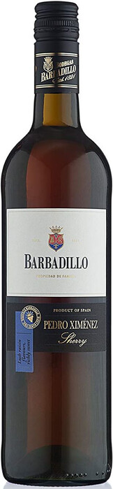 Херес Barbadillo, Pedro Ximenez