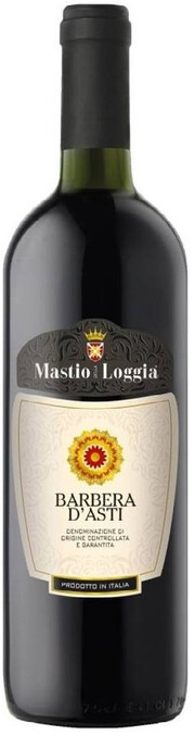 Вино Mastio della Loggia, Barbera d'Asti DOCG 750 мл