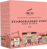 Вино Stobi, "Starogradsko" Rose Blend, bag-in-box 3000 мл