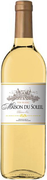 Вино "Maison du Soleil" Blanc Sec