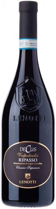 Вино Lenotti, "Decus" Valpolicella Ripasso DOC Classico Superiore 750 мл