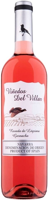 Вино "Vinedos del Villar" Rosado de Lagrima Garnacha, Navarra DO 750 мл