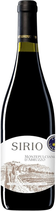 Вино San Lorenzo, "Sirio" Montepulciano d'Abruzzo DOC 750 мл