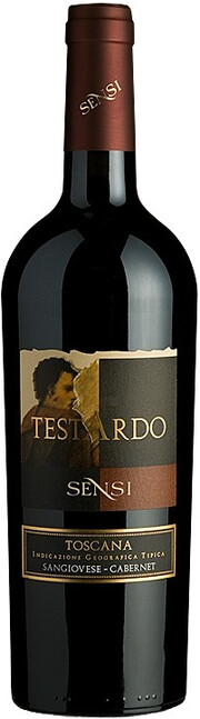 Вино Sensi, "Testardo" Sangiovese-Cabernet, Toscana IGT