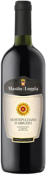 Вино "Mastio della Loggia" Montepulciano d'Abruzzo DOC 750 мл