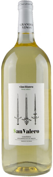 Вино "San Valero" Blanco, Carinena DO 1500 мл