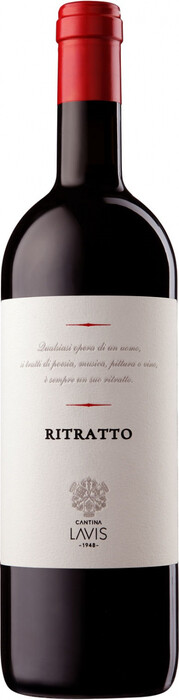 Вино La Vis, "Ritratto" Rosso, Vigneti delle Dolomiti IGT 750 мл