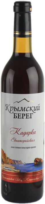 Вино "Крымский Берег" Кадарка Евпаторийская 700 мл