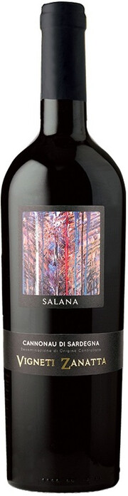 Вино Vigneti Zanatta, "Salana" Cannonau di Sardegna DOC 750 мл