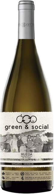 Вино Cuatro Rayas, "Green & Social" Organic Verdejo, Rueda DO