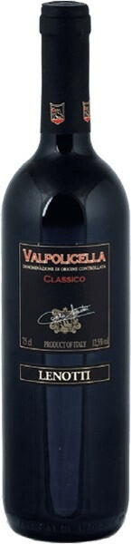 Вино Lenotti, Valpolicella DOC Classico 750 мл