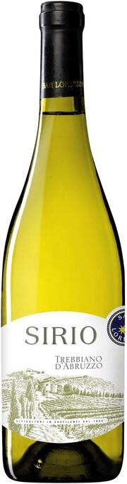 Вино San Lorenzo, "Sirio" Trebbiano d'Abruzzo DOC 750 мл