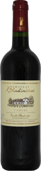 Вино Chateau Bladinieres, Cahors AOC