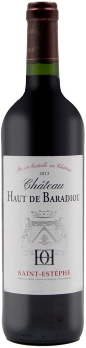 Вино Chateau Haut de Baradiou, Saint-Estephe AOC