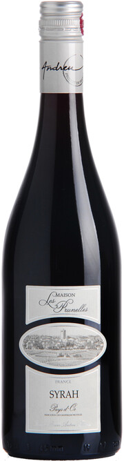 Вино "Maison les Prunelles" Syrah, Pay's d'Oc IGP 750 мл