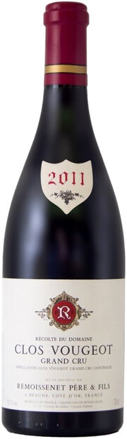 Вино Remoissenet Pere & Fils, Clos Vougeot Grand Cru AOC 2011 750 мл