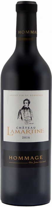 Вино Hommage du Chateau Lamartine, Castillon Cotes de Bordeaux AOC