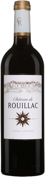 Вино "Chateau de Rouillac" Rouge, Pessac-Leognan AOC 2016 750 мл