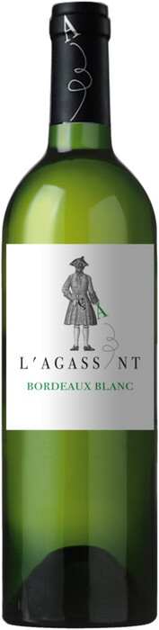 Вино "L'Agassant" Blanc, Bordeaux AOC