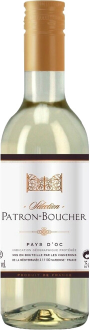 Вино Les Vignerons de la Mediterranee, "Selection Patron-Boucher" Blanc, Pays d'Oc IGP