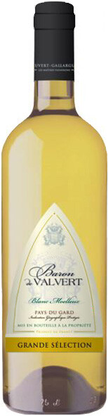 Вино "Baron de Valvert" Blanc Moelleux