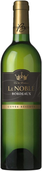 Вино "Le Noble" Blanc Sec, Bordeaux AOC 750 мл