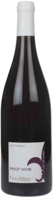 Вино Guy Allion, "Les Parcs" Pinot Noir, Val de Loire IGP 2021 750 мл